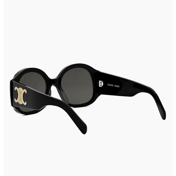 CELINE Maxi Triomphe 54MM Round Sunglasses $580 - Picture 4 of 10